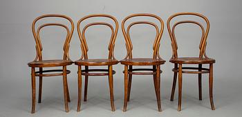 STOLAR, 4 st, bok, Jacob & Josef Kohn, Wien Österrike, 1900-talets början.