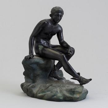 A 19th century bronze sculpture.