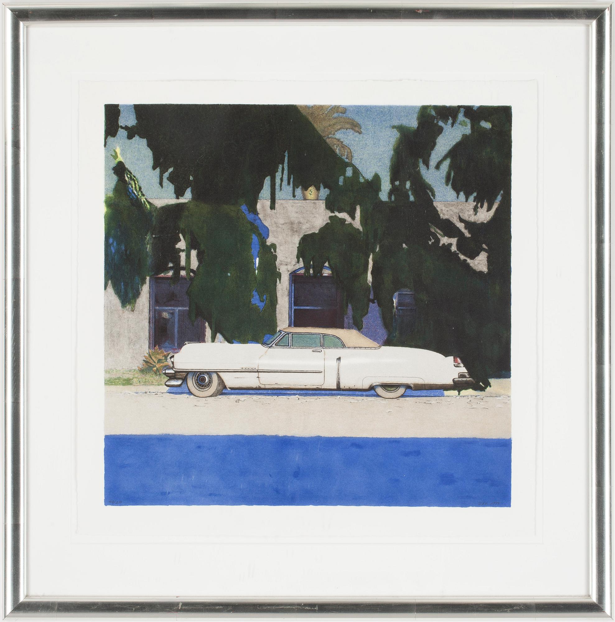 JOHN-E FRANZÉN, färglitografi, monogramsignerad, daterad 1999 och numrerad 43/250.