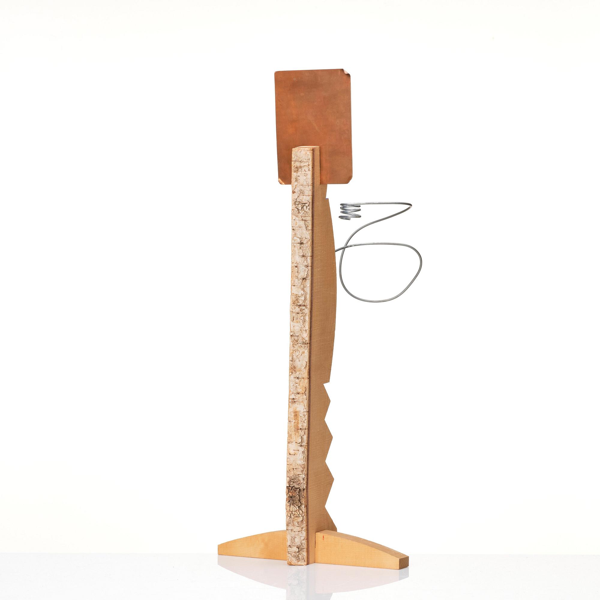 Olle Anderson, ljusstake, "En lumen", 2+Design, Värnamo 1991.