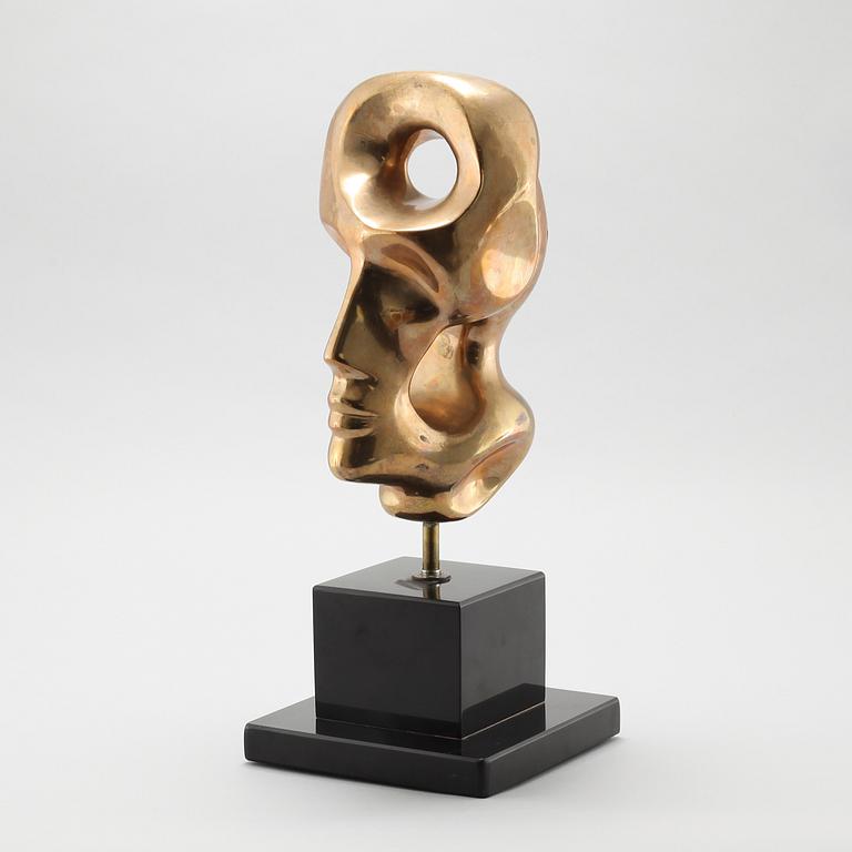 sculpture, bronze, signed.