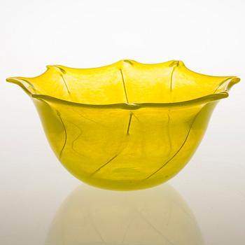 TIINA NORDSTRÖM, konstglas, "Sun ray", signerad Tiina Nordström Nuutajärvi 1996.