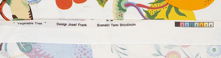 Josef Frank, curtains, a pair, "Vegetable Tree", Svenskt Tenn.