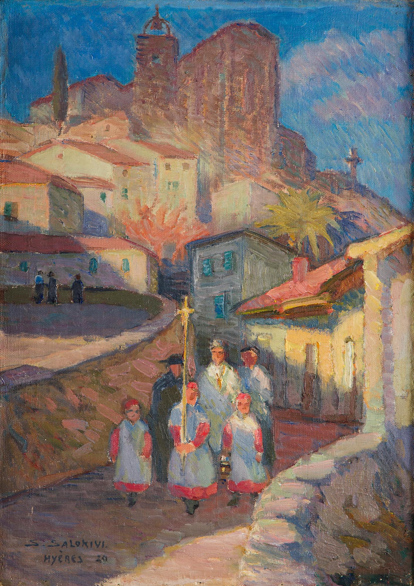 Santeri Salokivi, Fransk By.