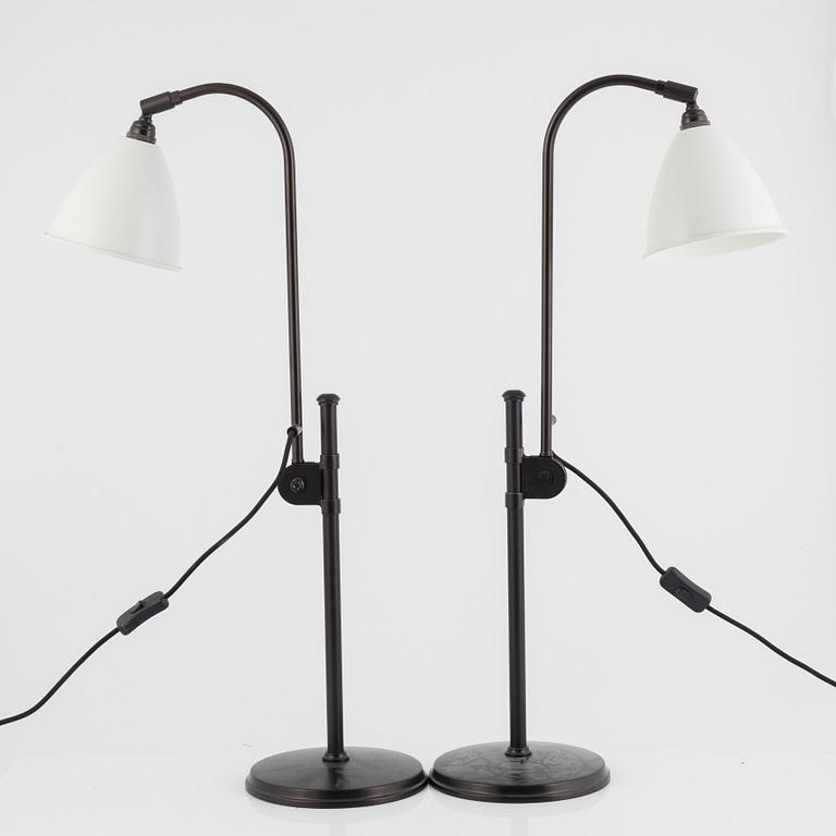 Robert Dudley Best, a pair of table lamps, Bestlite BL 1,