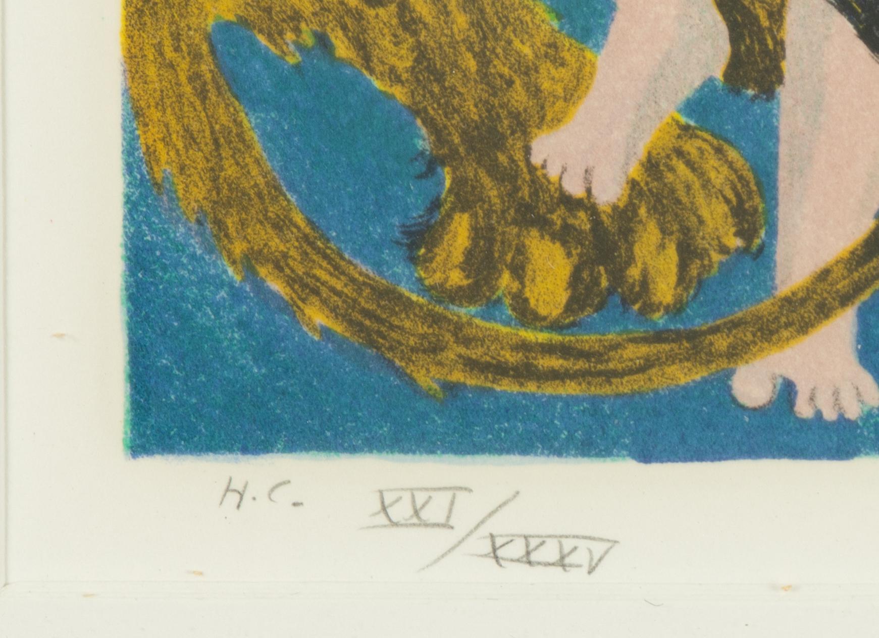 Mona Huss Walin, "Lejon i Ateljén".
