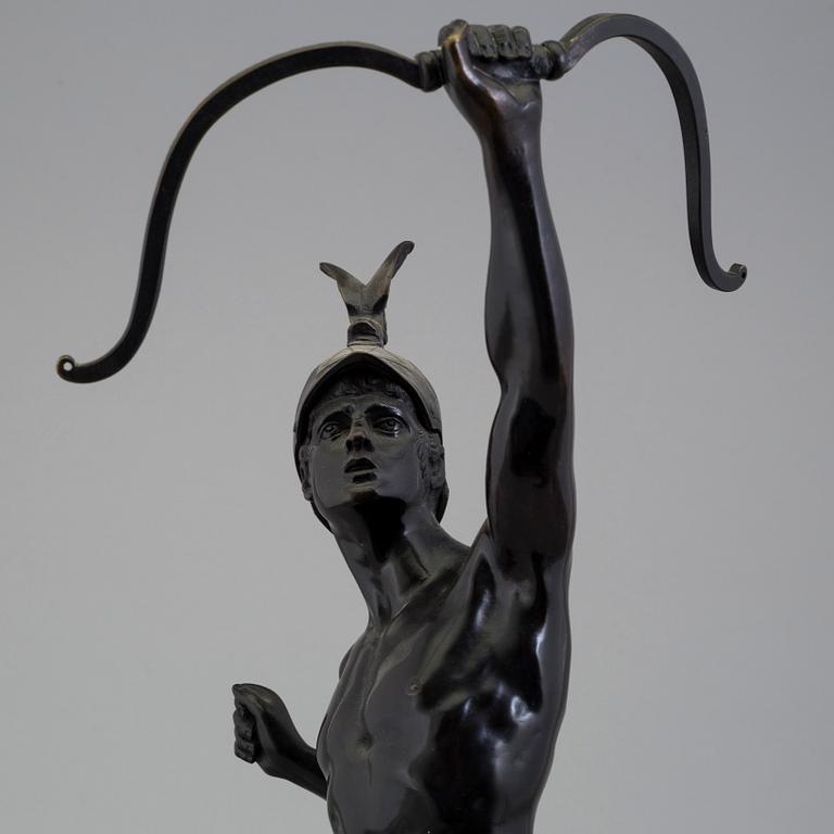 A bronze sculpture by Franz Iffland.