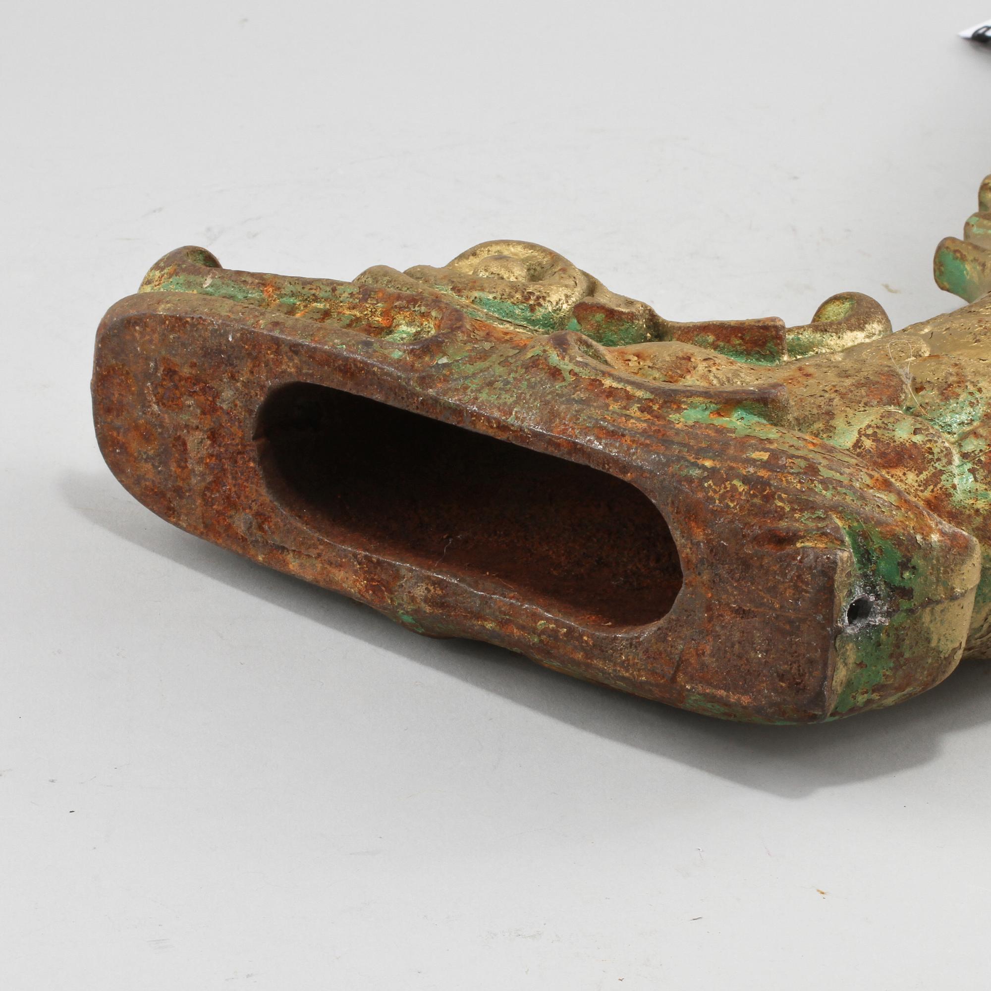 FONTÄNSKULPTUR, gjutjärn, empirestil, 1900-tal.