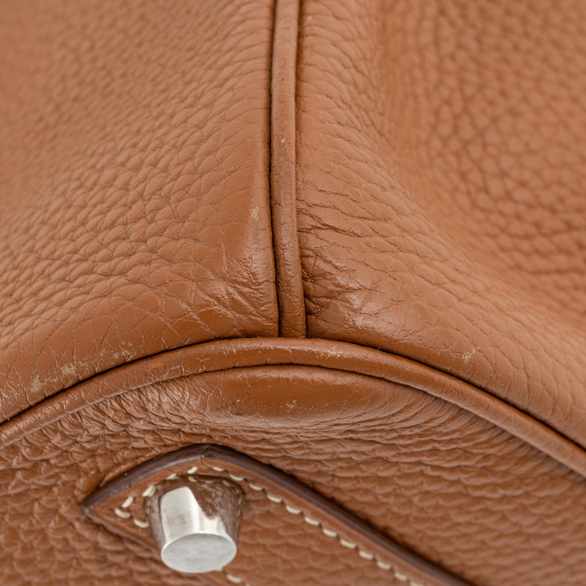Hermès, a brown Togo 'Birkin 25' handbag, 2017.