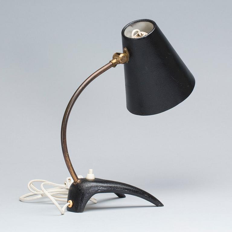 BORDSLAMPA, EWÅ, 1900-talets andra hälft.