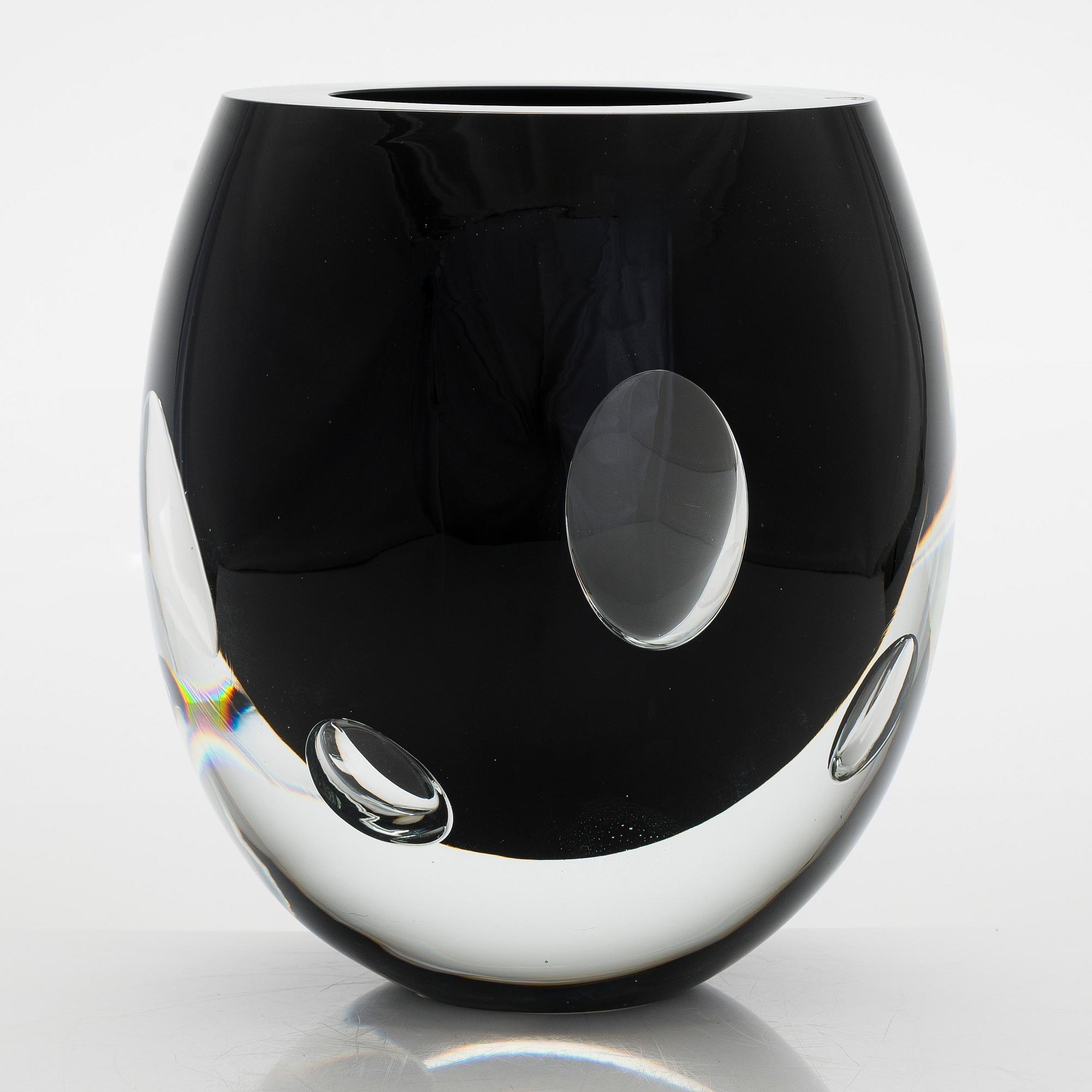 Timo Sarpaneva, glasskulptur, "Claritas", signerad Timo Sarpaneva 4/1988.