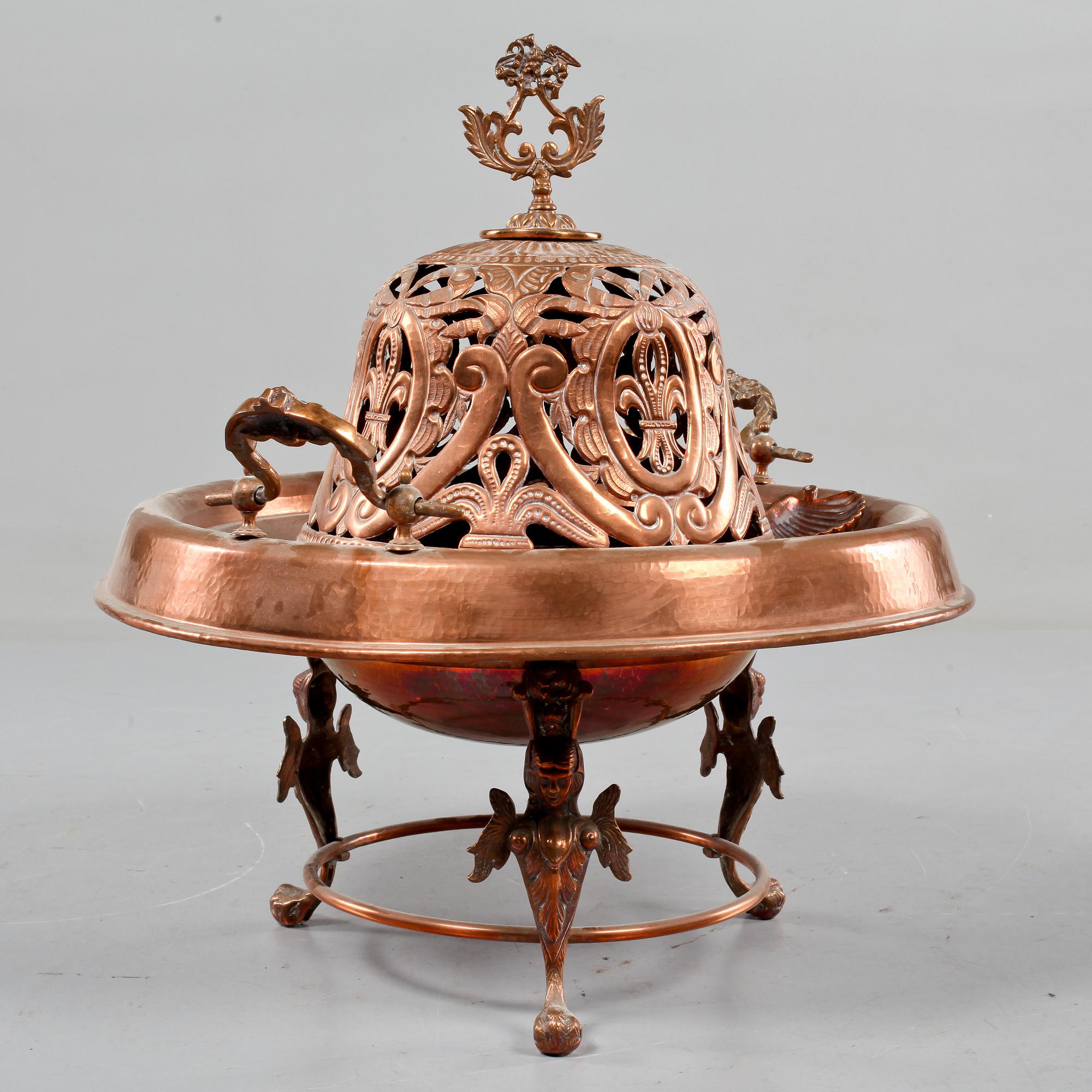 KOLFAT, koppar, 1900-talets första del.