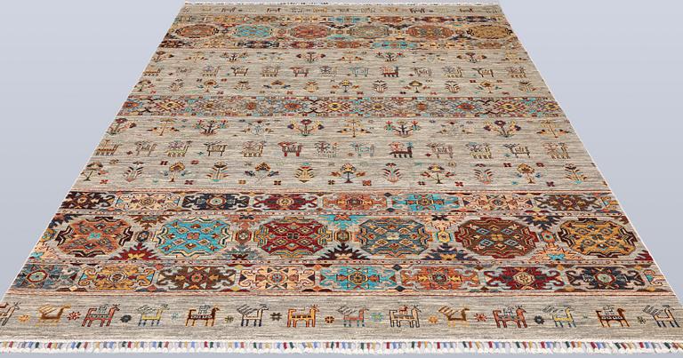 A rug, Ziegler design, approx. 297 x 200 cm.