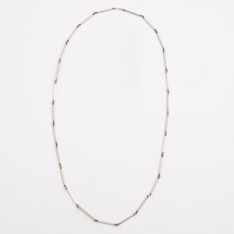 Necklace, Rey Urban, silver,