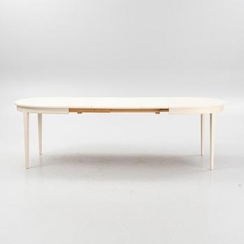 Carl Malmsten, a five piece dining group and a cabinet, modell 'Herrgården', Bodafors, Sweden, 1962.