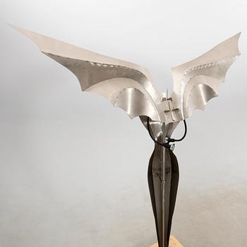 Reinhard Stubenrauch, golvlampa "Lady Hamilton/Engel" Tyskland sent 1900-tal.