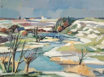 Gerhard Wihlborg, Vårvinter Skåne.