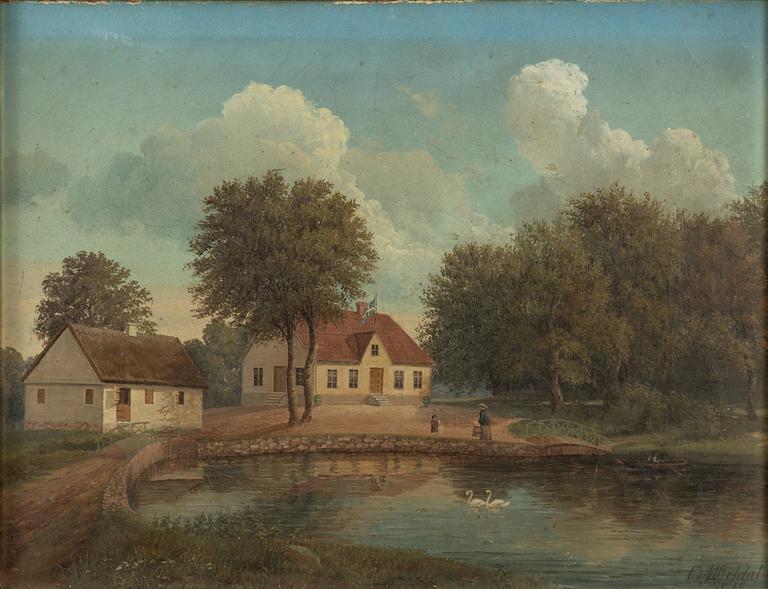 Oscar Magnus Löfdahl, The estate Stackebo.