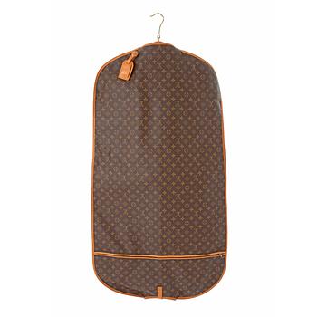 LOUIS VUITTON, a monogram canvas garment cover.