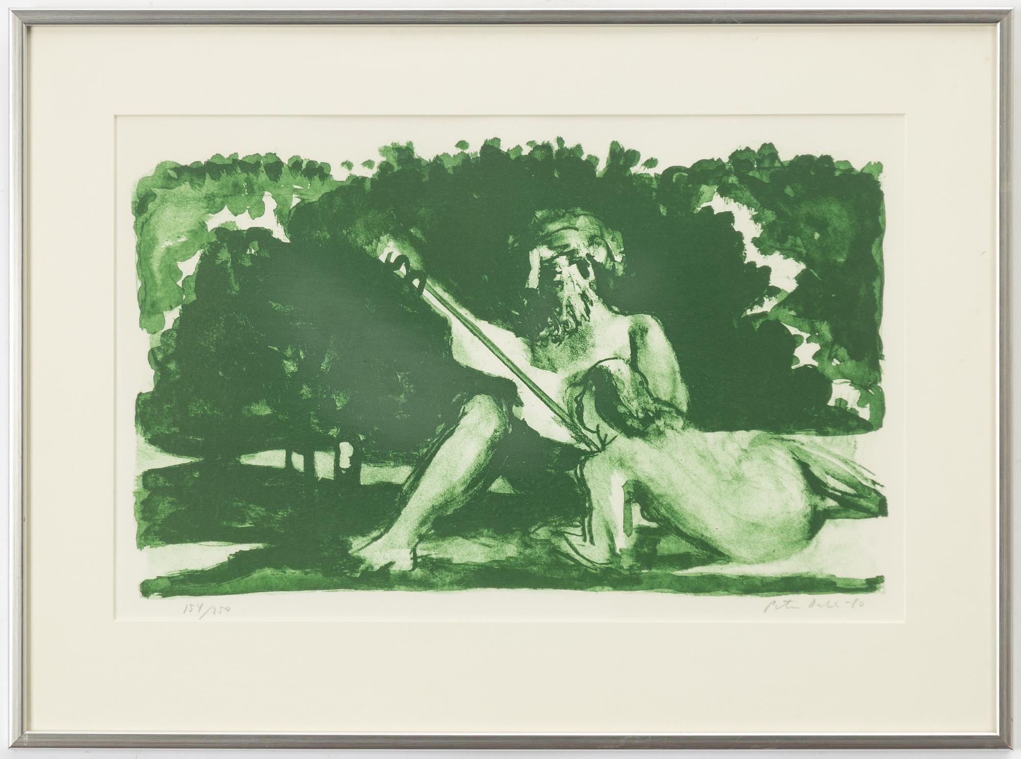 Peter Dahl, 'Wine, women and men', six colour lithographs.