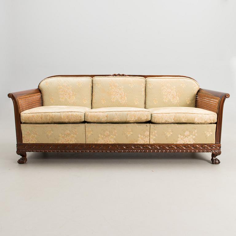 A 1940s sofa in Chippendale style for Mobilia, Finland.