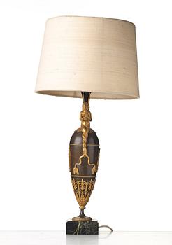 A French Empire early 19th century table lamp.