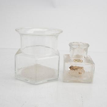 Signe Persson-Melin, skålar samt bricka mm 6 dlr Kosta Boda.