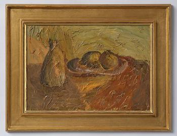 Evert Lundquist, "Stilleben med flaska".
