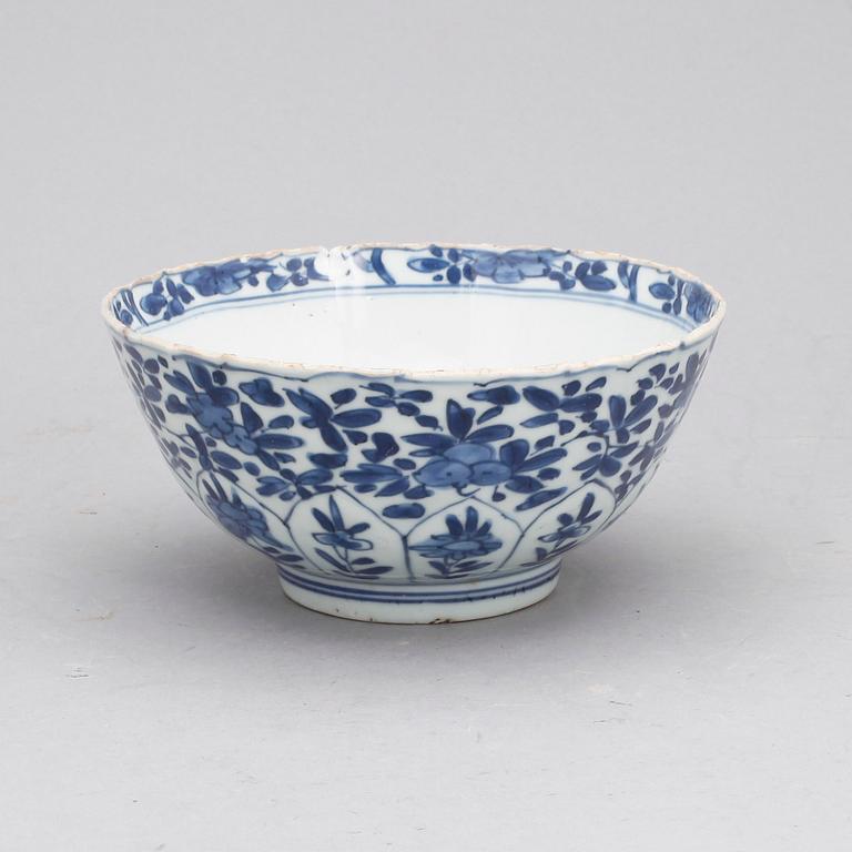 SKÅL, porslin. Qing dynastin, Kangxi (1662-1722).