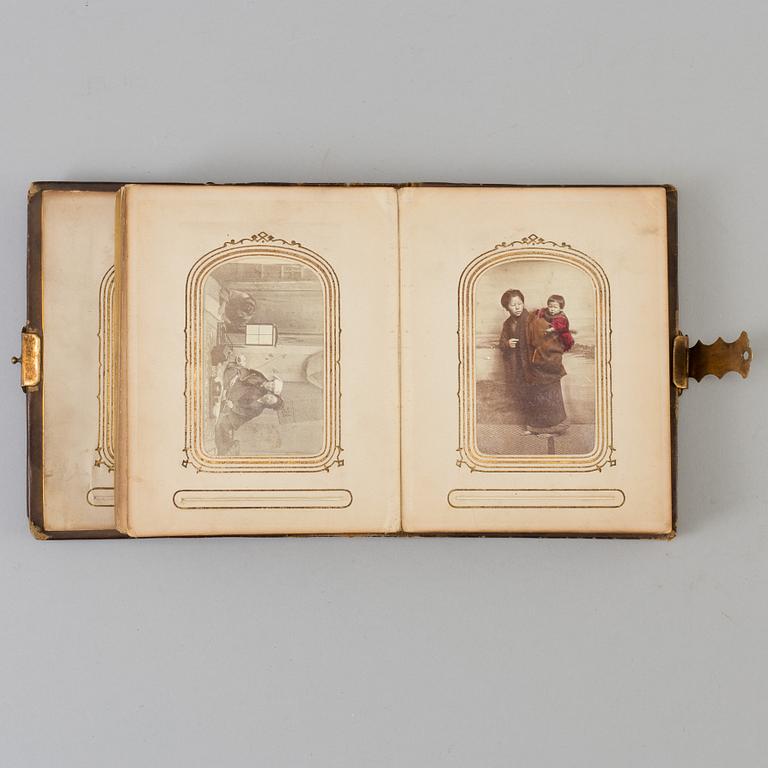 A photo album, Japan, Meiji (1868-1912).