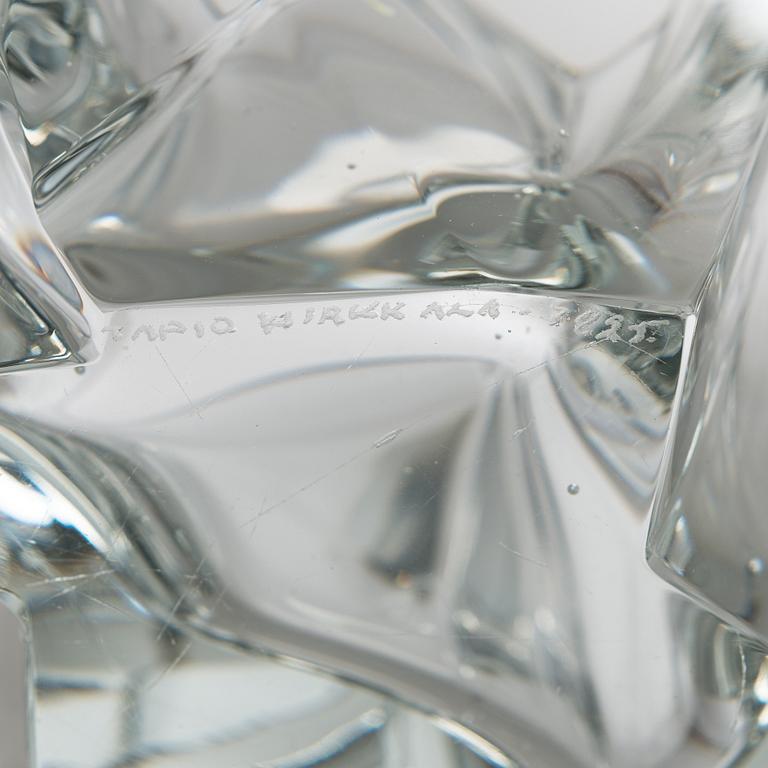 Tapio Wirkkala, An 'Iceberg' vase signed Tapio Wirkkala 3825.