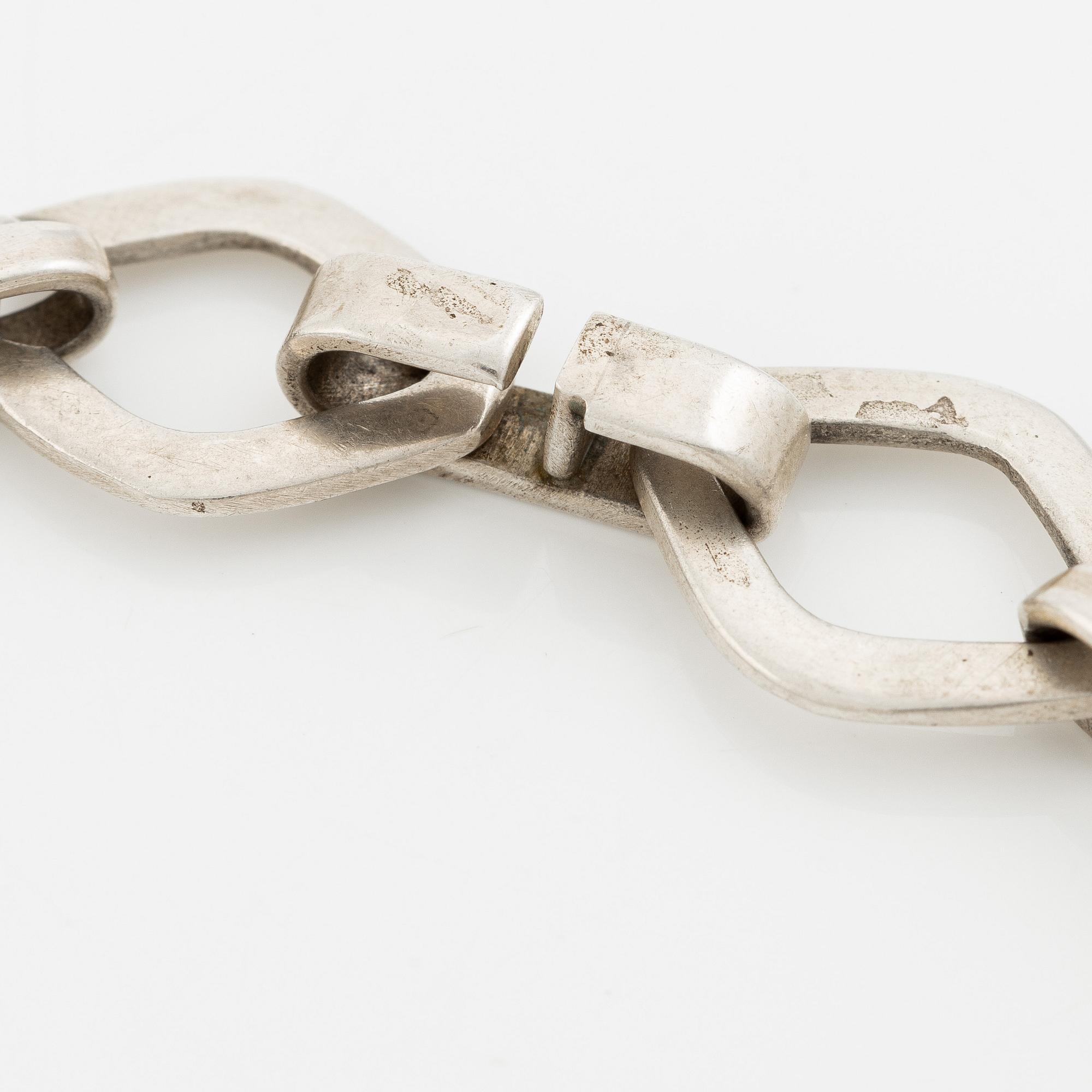 Sven-Erik Högberg, bracelet, silver.