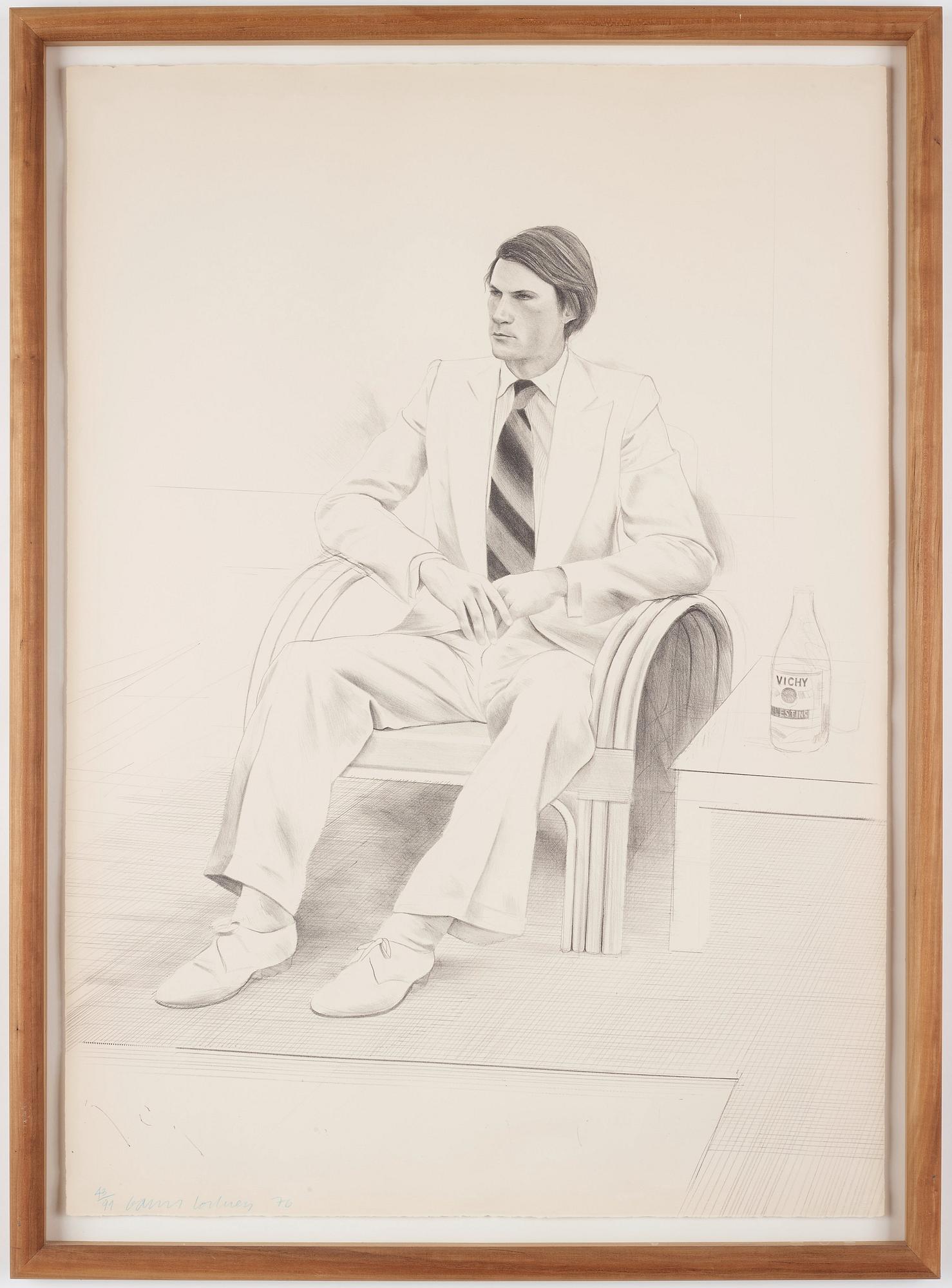 David Hockney, "Joe McDonald".