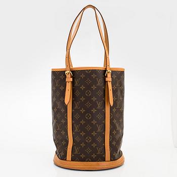 Louis Vuitton, a Monogram Canvas "Bucket" bag and pochette.