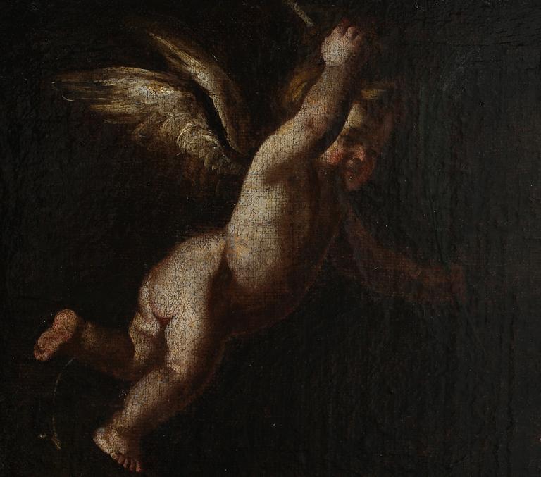 Massimo Stanzione Attributed to, The annunciation.