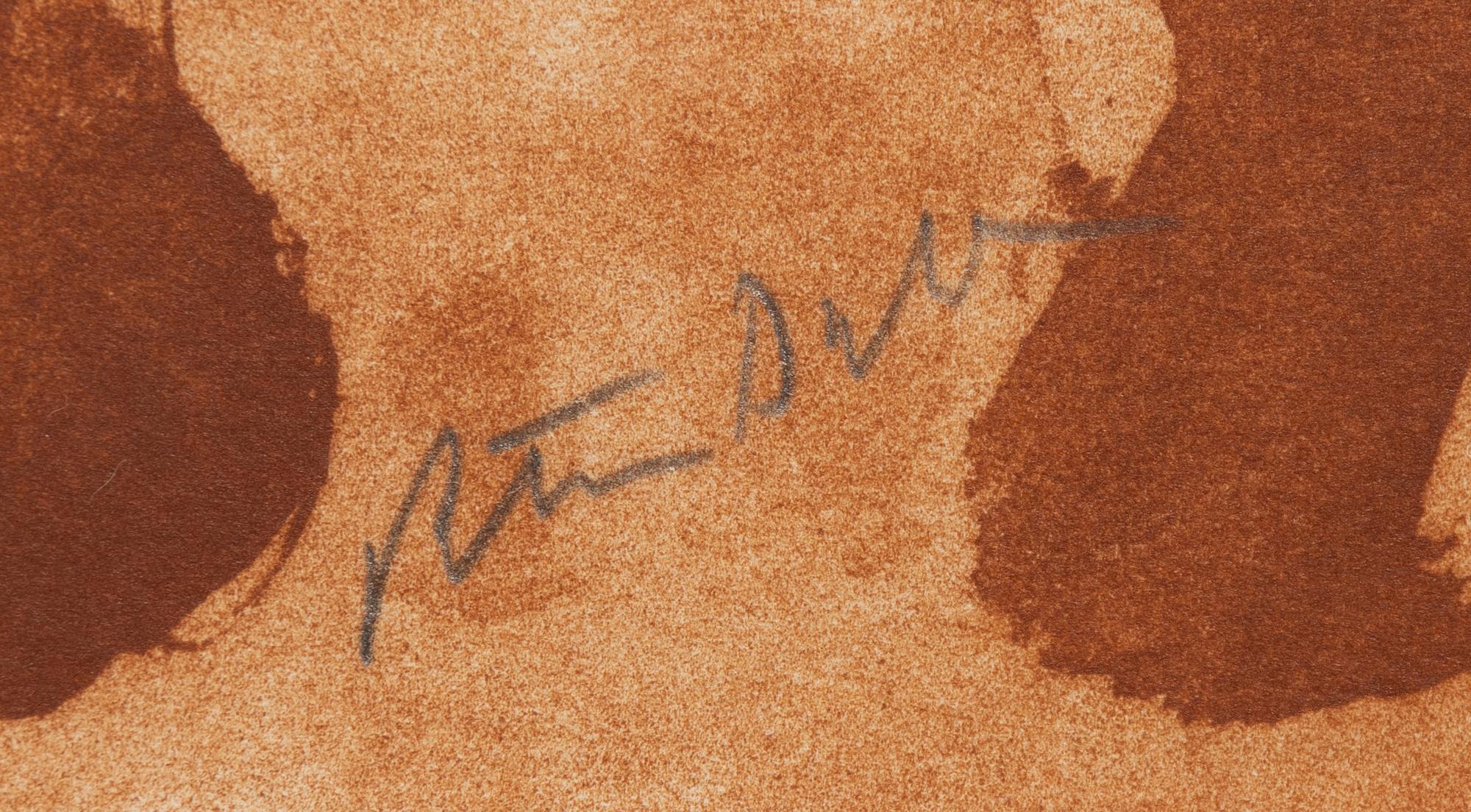 Peter Dahl, lithograph in colours, signed PT.