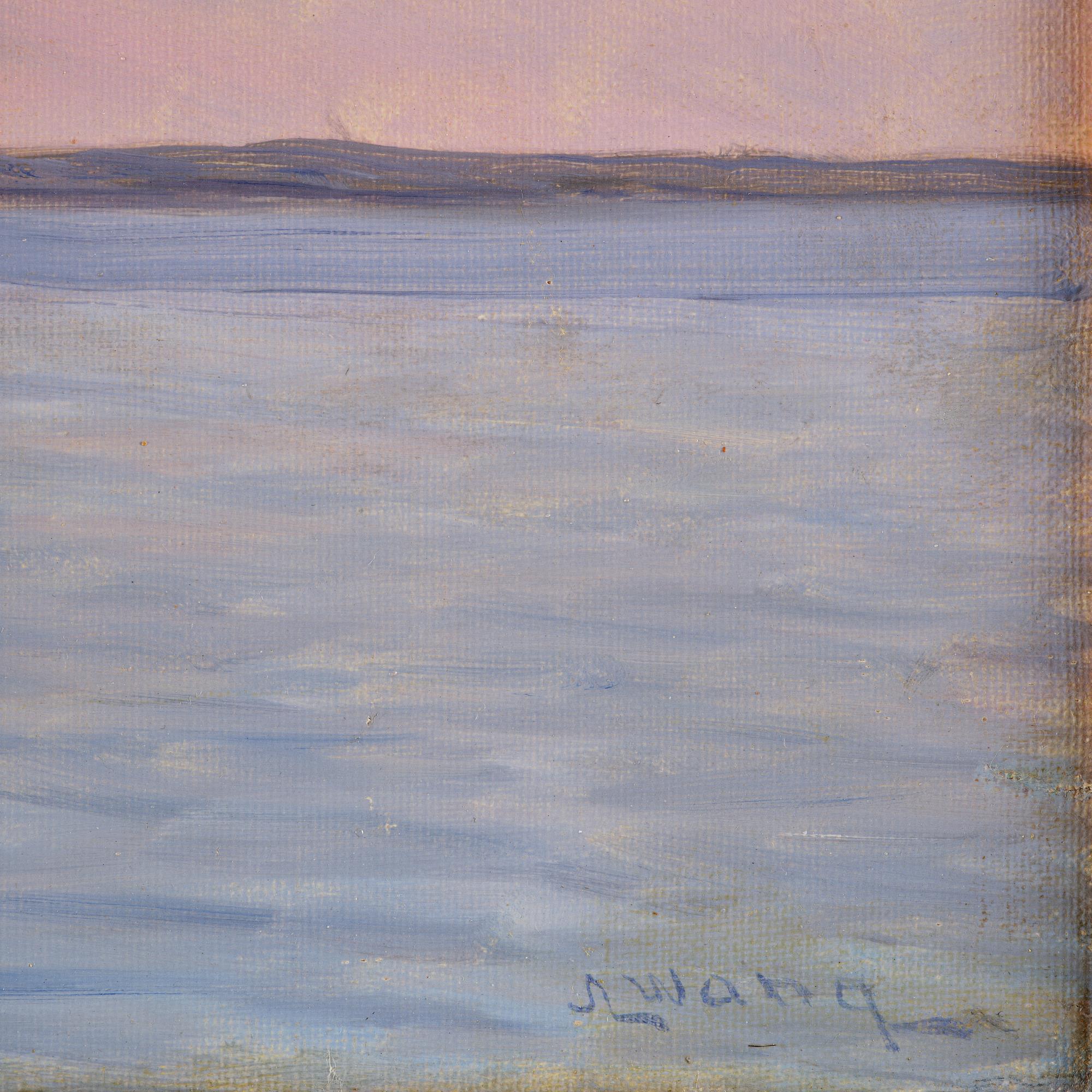 Albert Edward Wang, Sunset outside Hellerup.