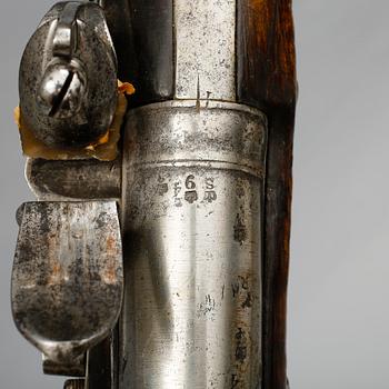 MUSKEDUNDER, flintlås, 1700/1800-tal.