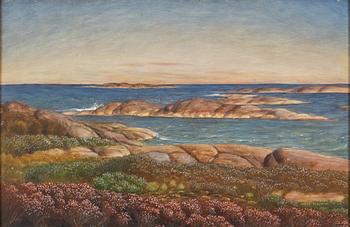 Oskar Bergman, oil on panel, signed and dated 1931.