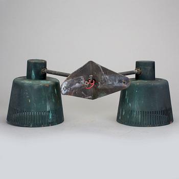 VÄGGLAMPA, 1900-talets mitt.