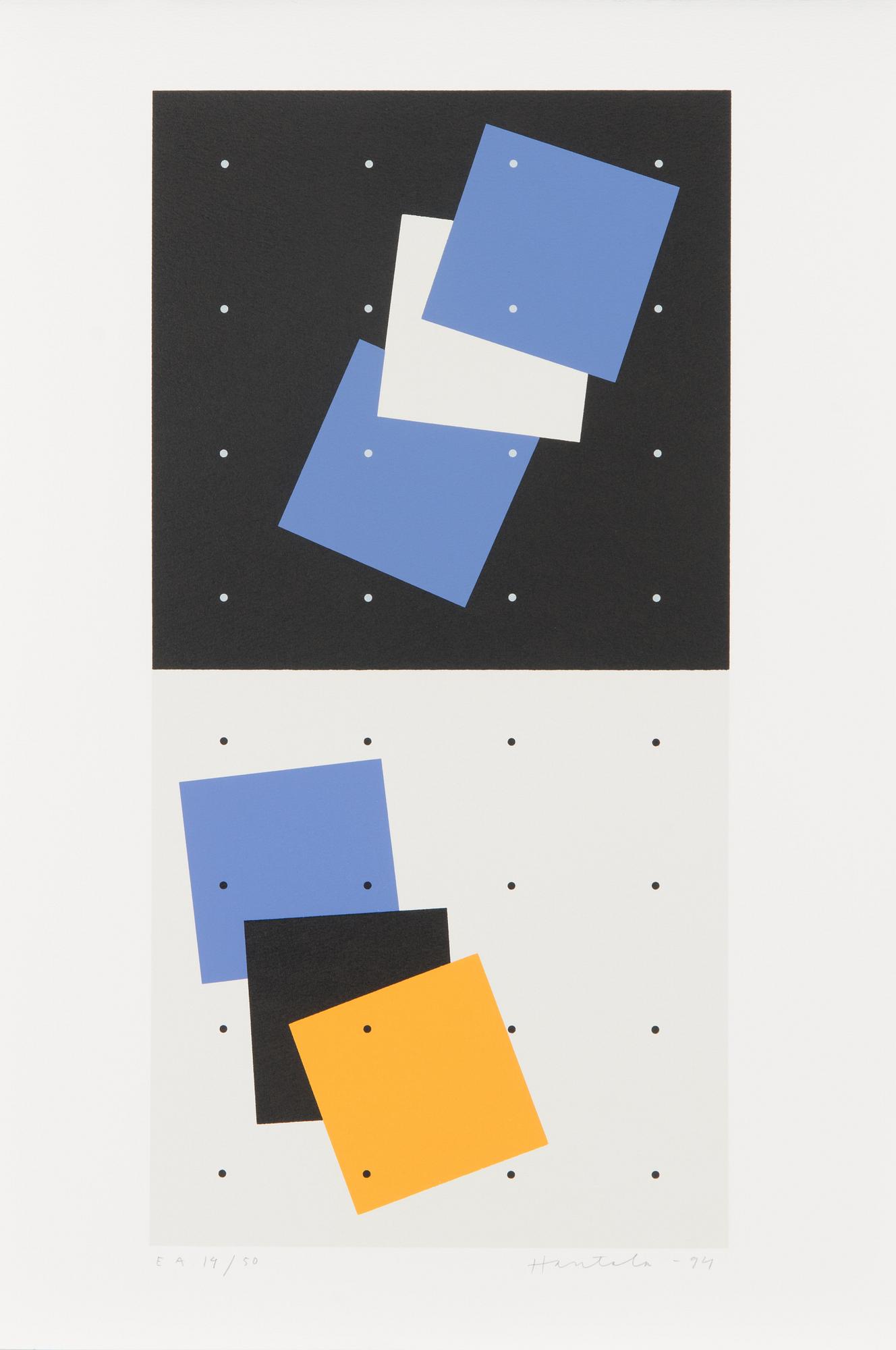 Portfolio of ten serigraphs, signed and dated -94, numbered EA 14/50.