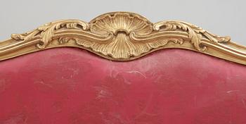 SOFFA, nyrokoko, 1800-talets andra hälft.