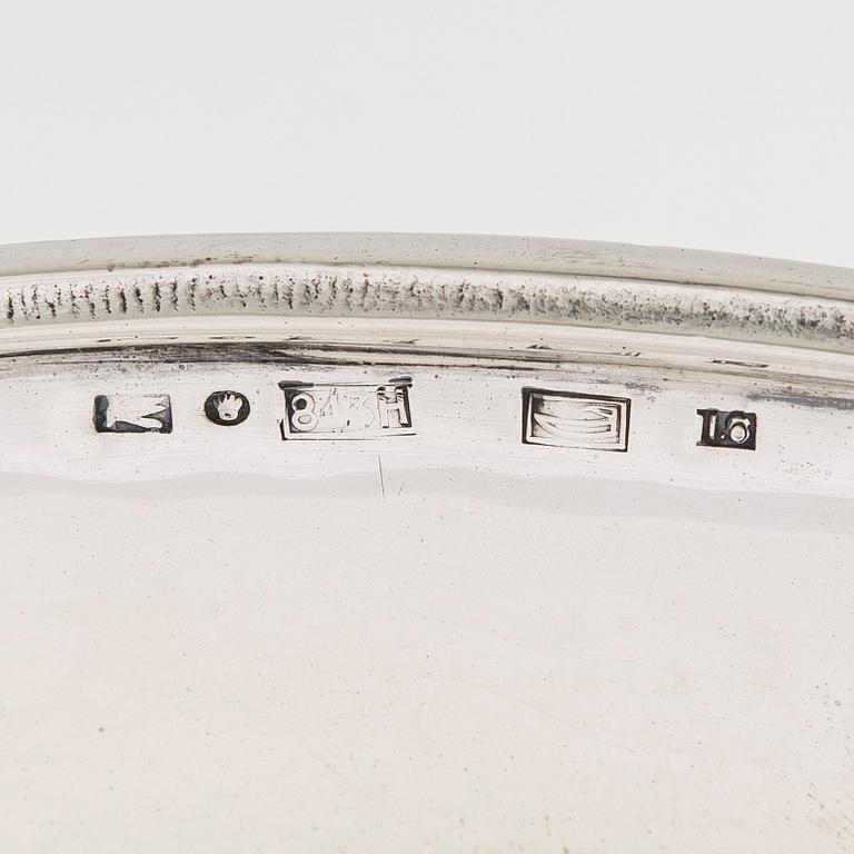 A silver dish, Auran Kultaseppä 1938.