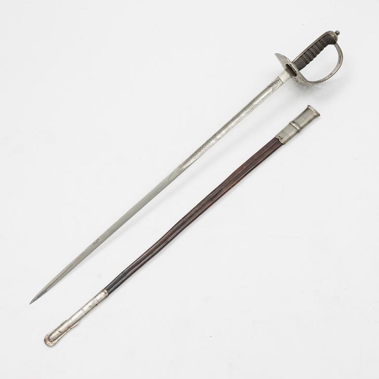 An 1897 Pattern Infantry Officer's Sword, England.