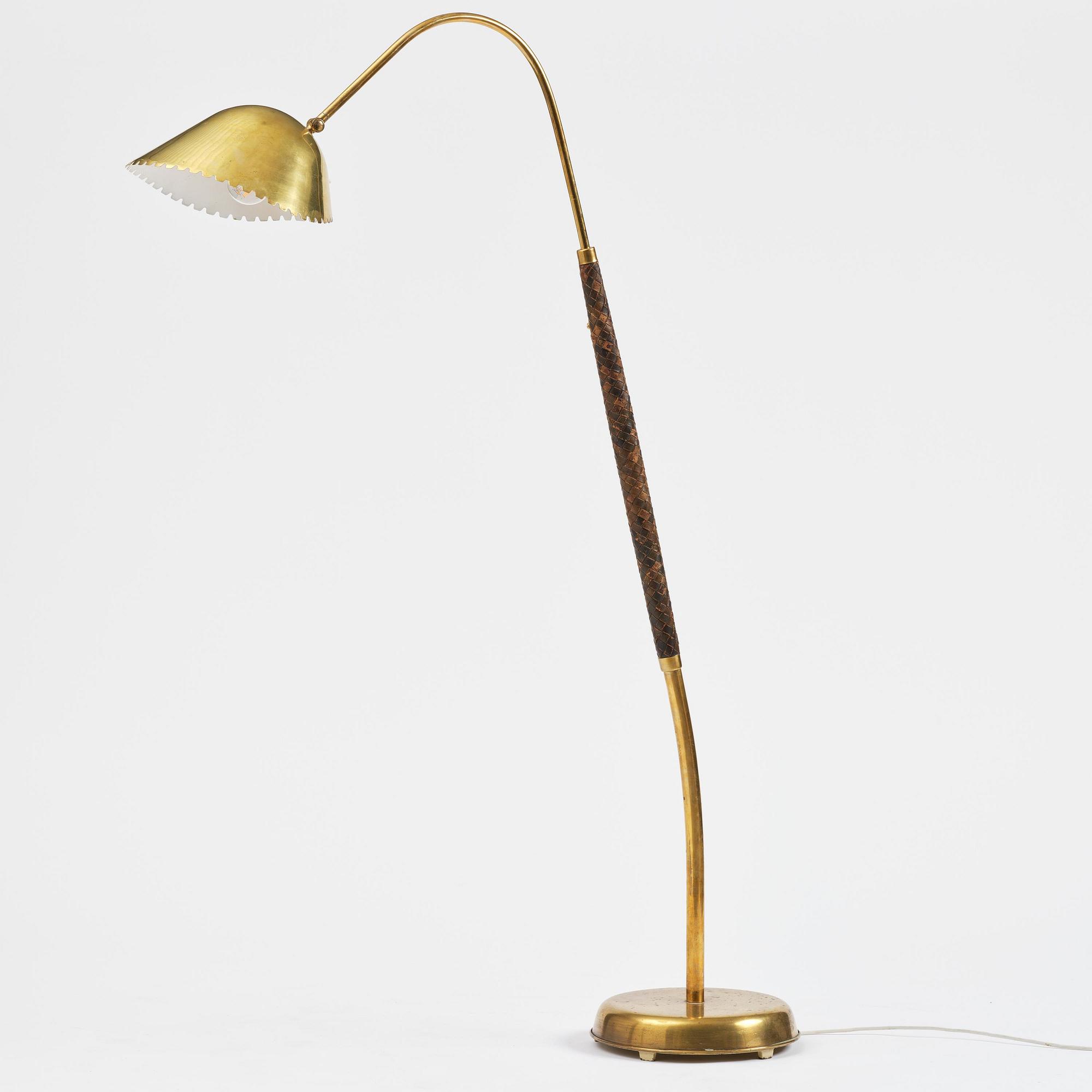 Asea, a rare Swedish Modern floor lamp model A5000, 1940s.