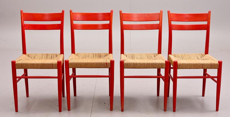 STOLAR, 4 st, design Yngve Ekström, 1900-talets andra hälft.
