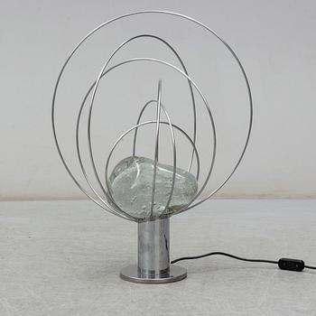 ANGELO BROTTO, a sculptural 'Barnaba' table light, 1960's.