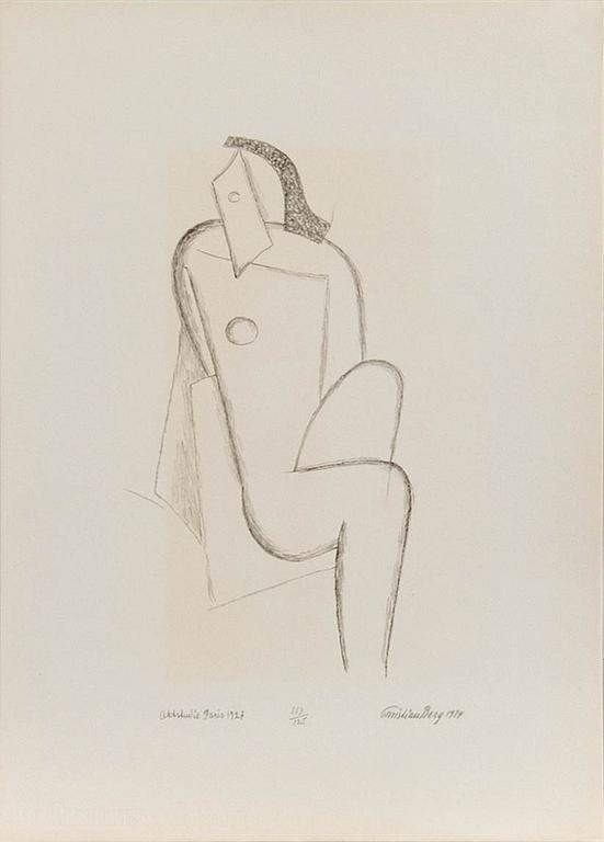 Christian Berg, "Aktstudie".