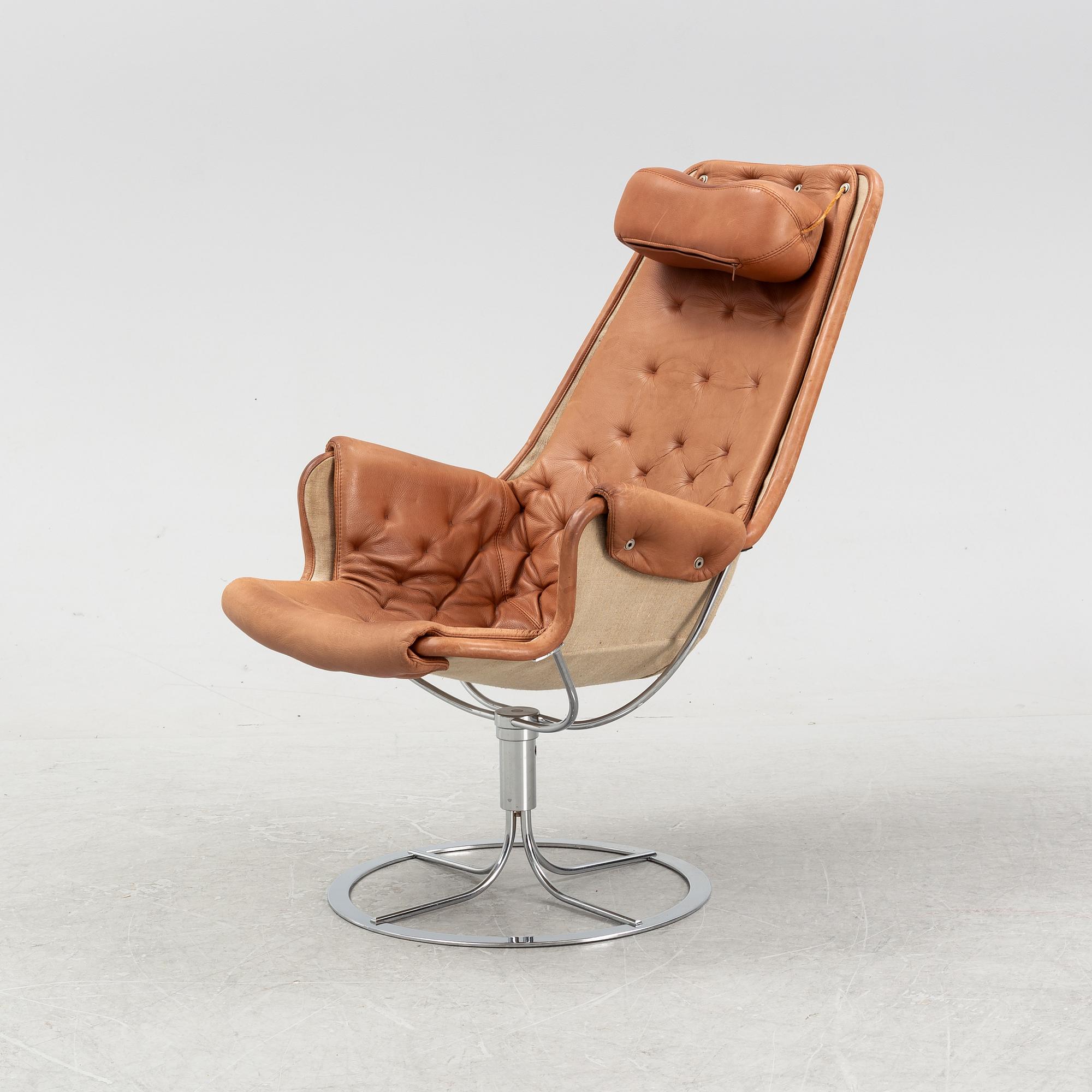 Bruno Mathsson, a 'Jetson' lounge chair, 25 years anniversary model from Dux.