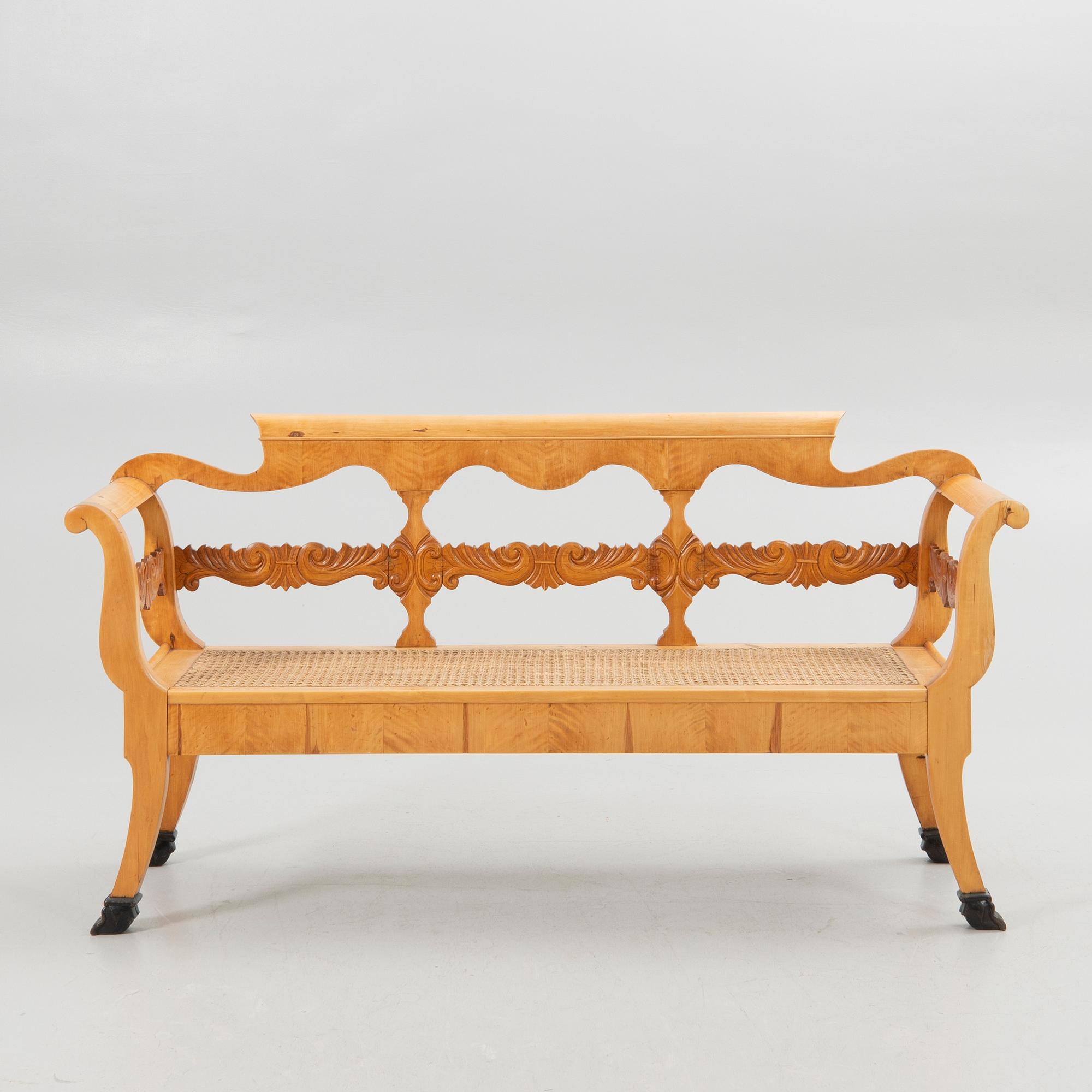 Sofa, Karl Johan style, early 20th century.